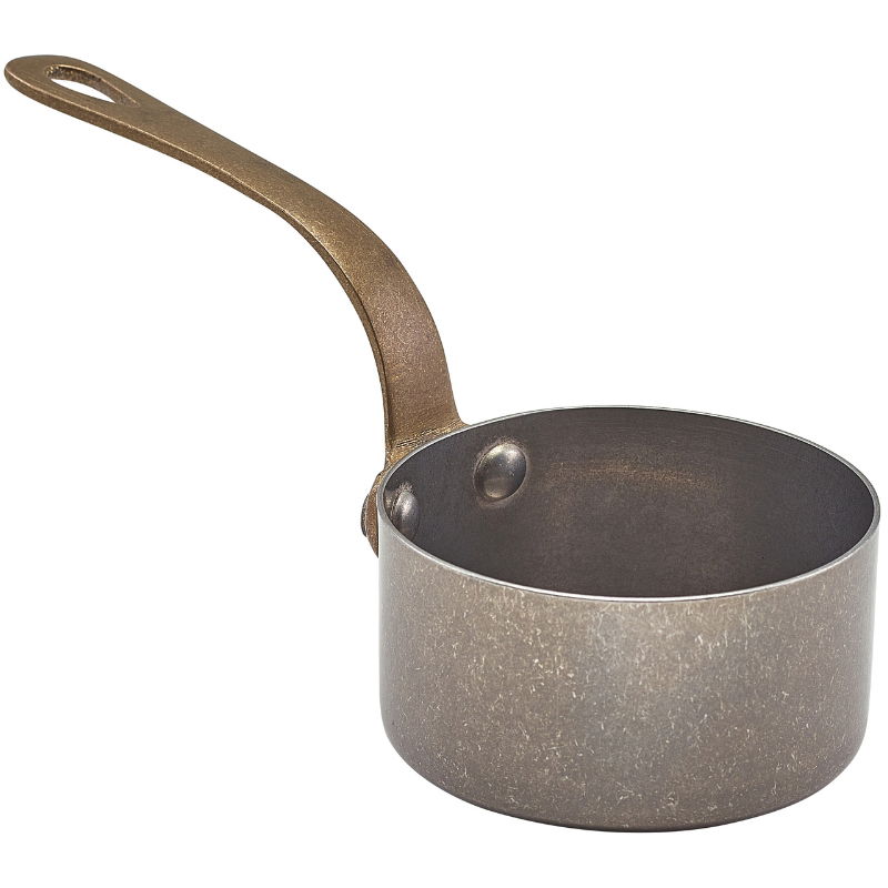 Mini Gryde 14 Cl Antik Stål Genware