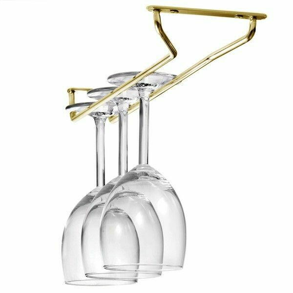 Glasoph&aelig;ng Glasb&oslash;jle 61cm Messing