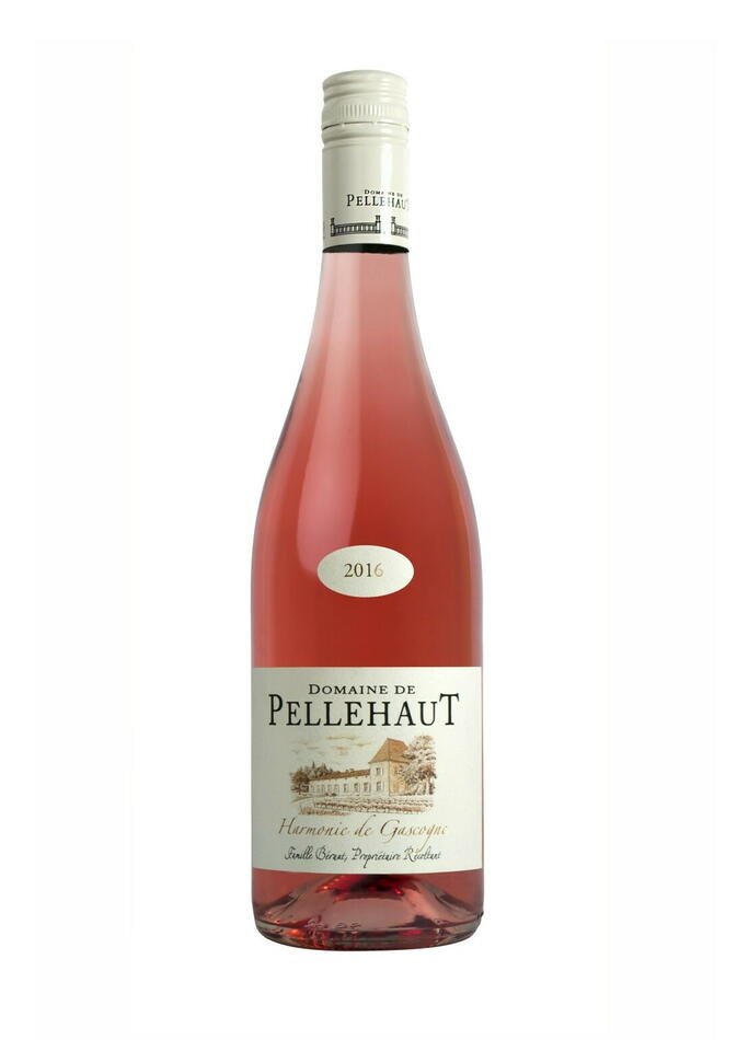 Domaine de Pellehaut Harmonie de Gascogne Rosé Côtes de Gascogne Rosewein Trocken IGP Frankreich 1 Flasche