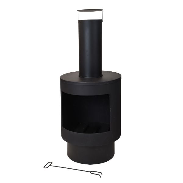 Metalkamin, 44 Cm Udendørs Metalkamin, 44 Cm Udendørs