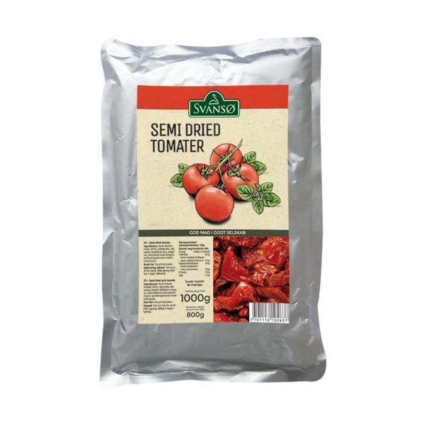 Tomater Semidried Rød Ps 1 Kg
