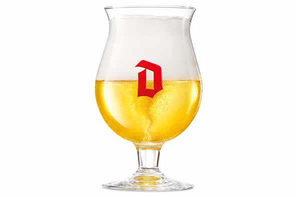 Duvel Ølglas 33cl i Gaveæske