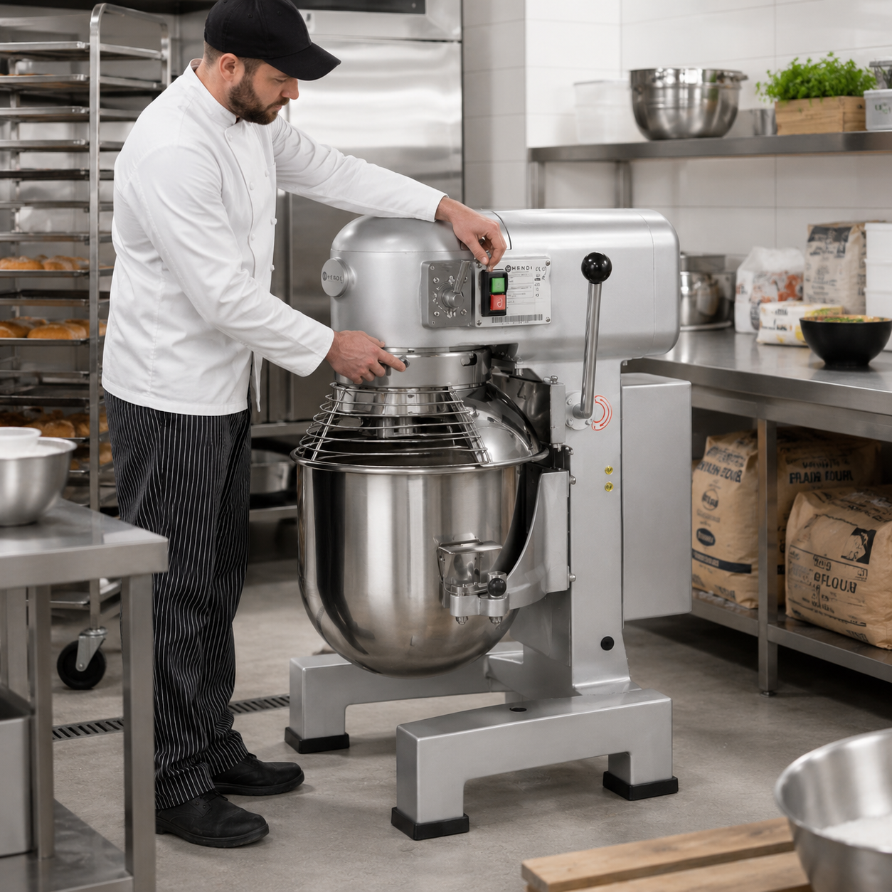 Kitchen Line 20L Hendi 222843 planetinis konditerijos maišytuvas