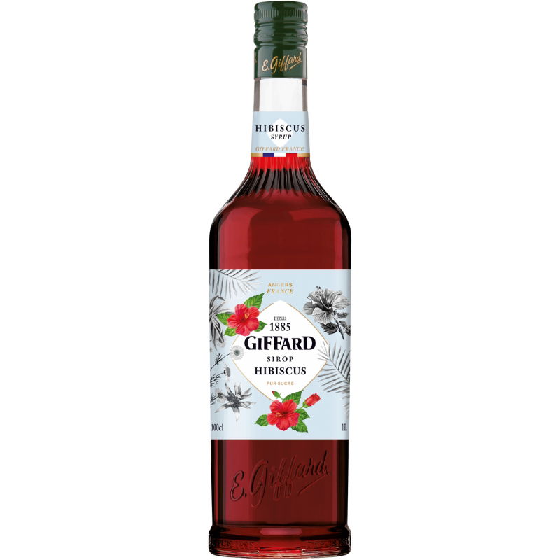 Giffard Syrup Hibiscus 1 Ltr