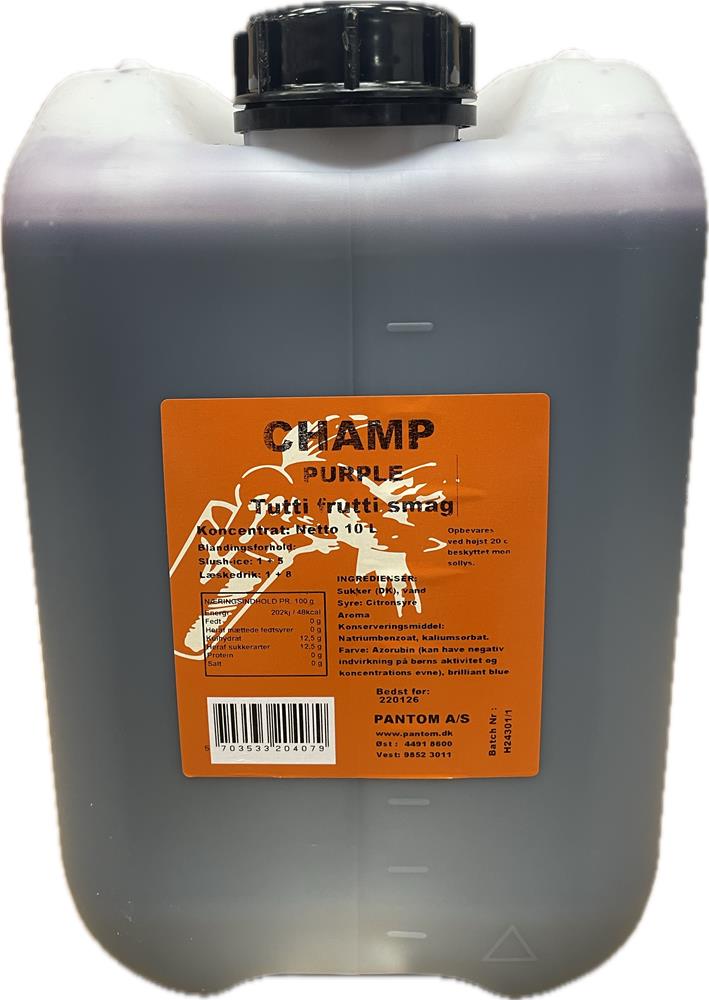 Champ Slushice Purple Tutti Fritti 10l