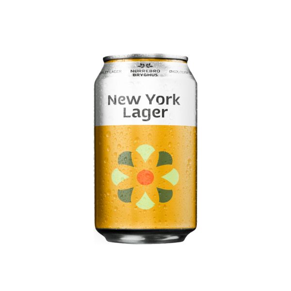 Nørrebro Bryghus New York Lager Øko 33 Cl.