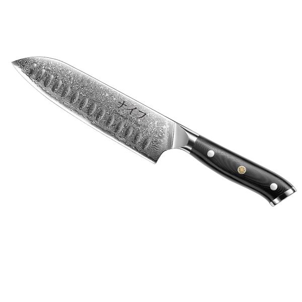 Damascus By HÃ¢ws Santoku Knife 32 Cm