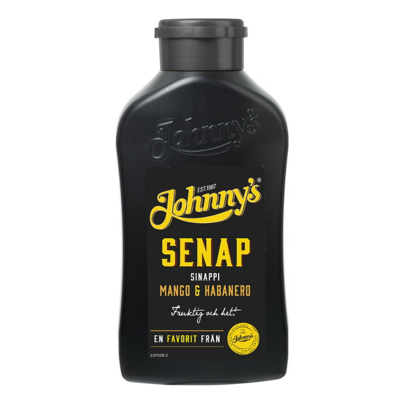 Johnnys Mango & Habanero Sennep 500g