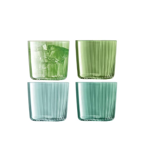 Drikkeglas Gems Jade Sæt 4 Lsa 310ml, 7,3x8x8cm