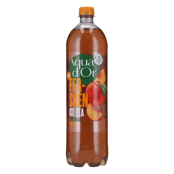 Aqua D ´Or, Ice Tea Fersken 1,25 Liter