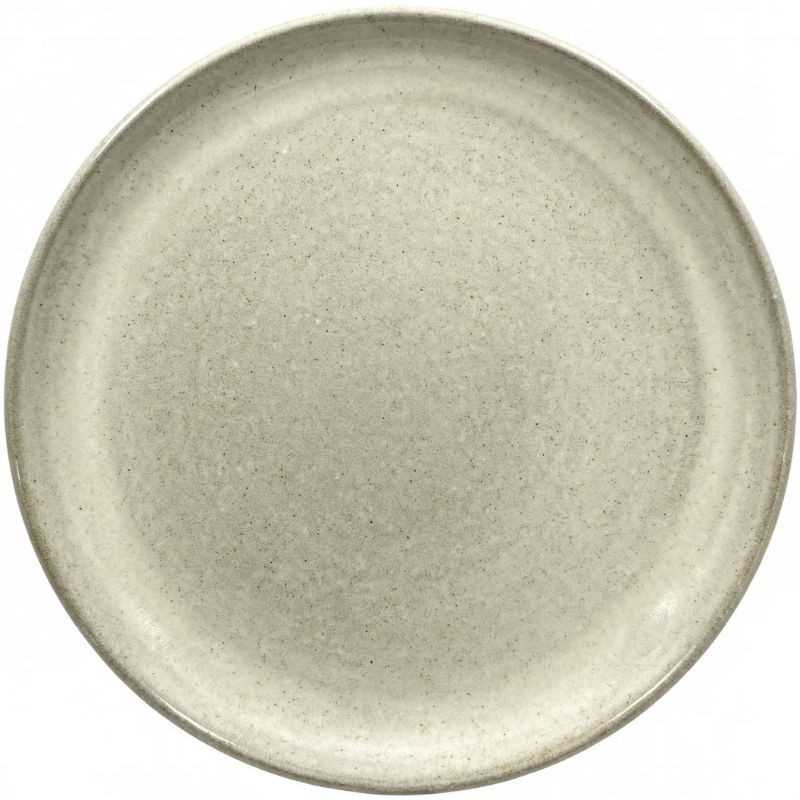 Tallerken 27cm Sandfarvet Stentøj