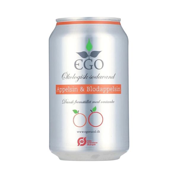 Ego Appelsin / Blodappelsin Sodavand Øko Ego 33 Cl