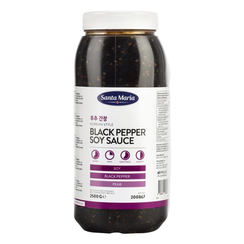 Soyasauce M/peber Korean