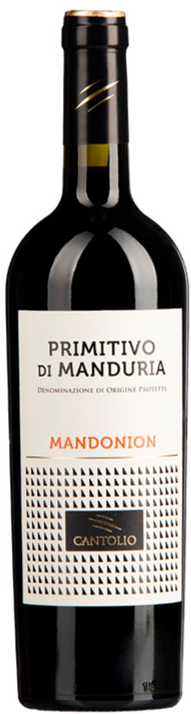 Primitivo Di Manduria Dop Mandonion 0,75 L - Cantolio