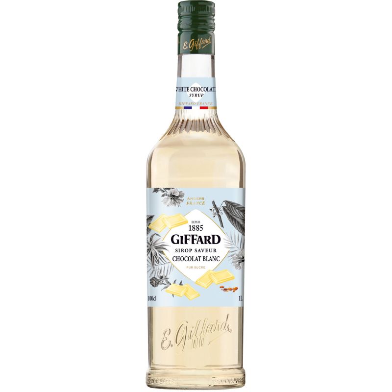 Giffard Syrup Hvid Chokolade 1 Ltr