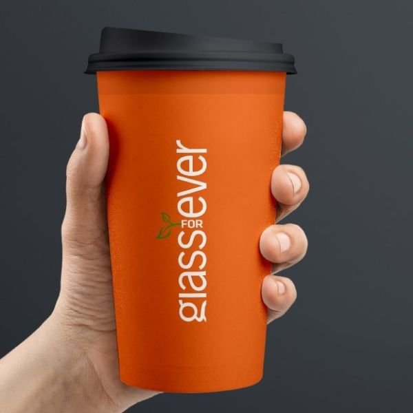 Se Kaffekop To-go 30 Cl. Orange hos Barlife.dk