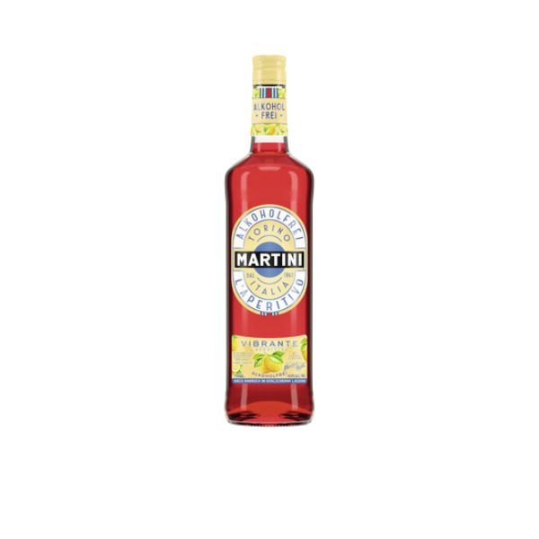 Martini Rosso Vermouth Vibrante Alkoholfri 0,75 Ltr