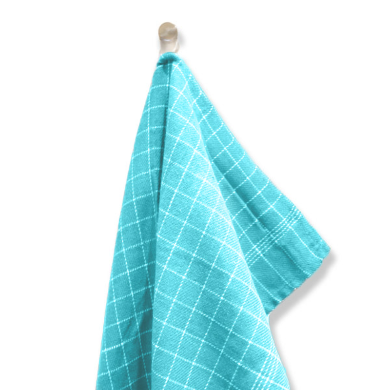 Viskestykke Turkis 3-pk. Str 50 x 70 Cm.