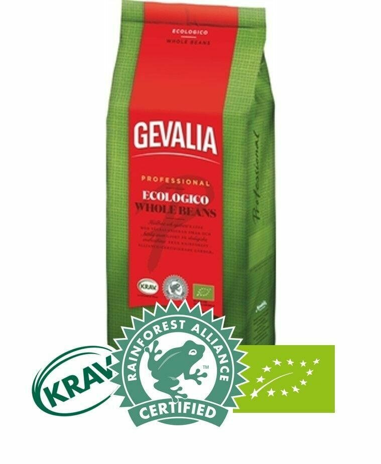 Kaffebønner Bæredygtig/øko 1kg Gevalia