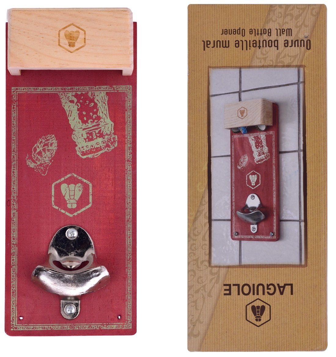 Væg Oplukker Fyrretræ Laguiole