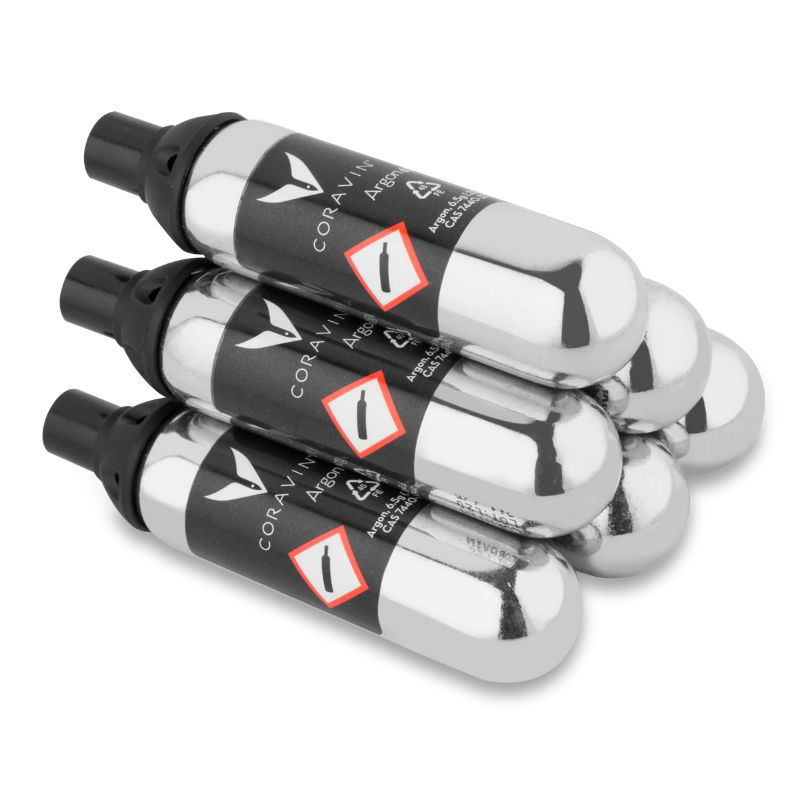 Coravin Pureâ¢ Argon-kapsler  –  6 Stk.