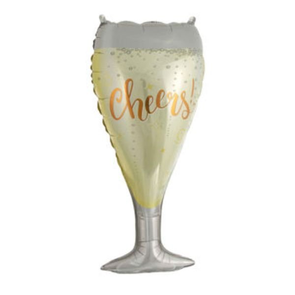Ballon "Champagneglas" 39,7 X 84 Cm thumbnail