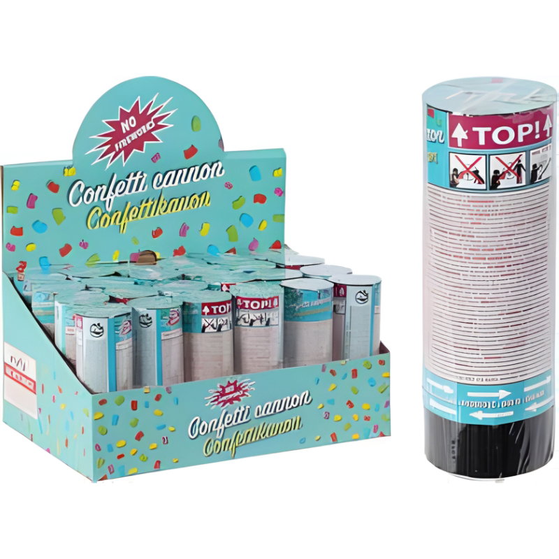 Party Poppers 10,50 Cm Konfettirør