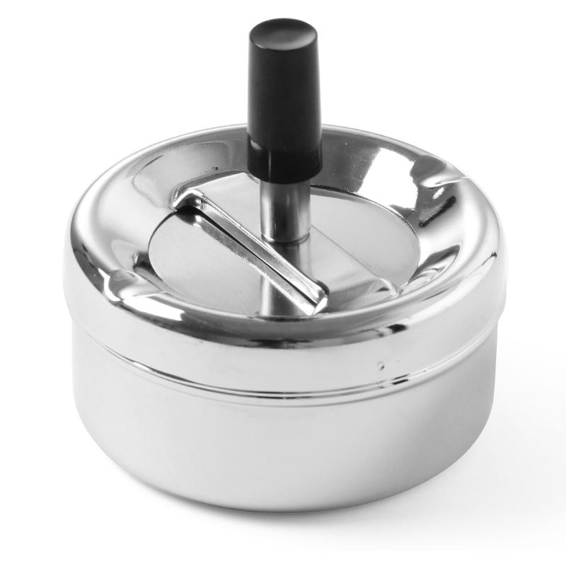 Askebæger Med Trykknap Krom 90x45 Mm