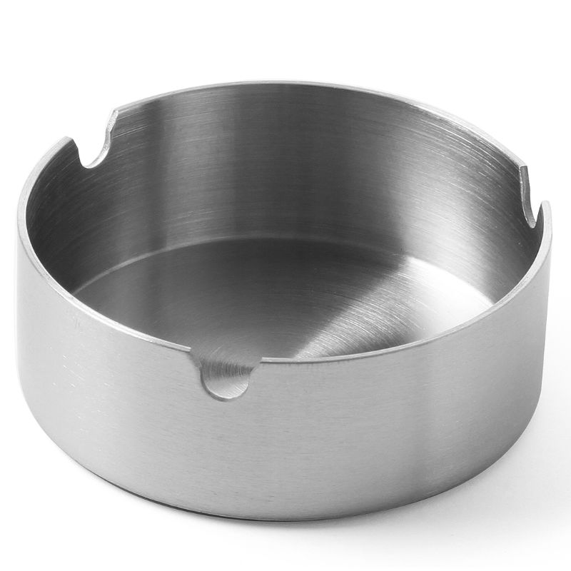 Stabelbart Askebæger Rustfrit Stål 80×30 Mm