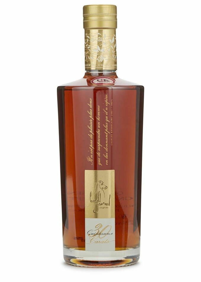 LEOPOLDGOU Leopold Gourmel, Quintessence 30 Carats Cognac Fl 70