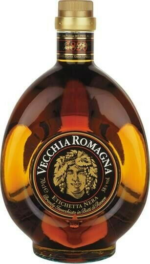 Vecchia Romagna Etichetta Nera Brandy Fl 70