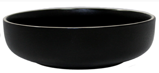 Skål 20 Cm. Sort/hvid