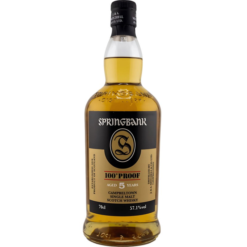 Springbank 5 Yo 100 Proof Campbeltown Single Malt Fl 70