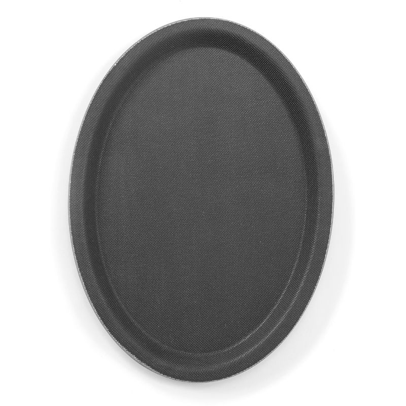 Serveringsbakke Oval Skridsikker 160×230 Mm Frp