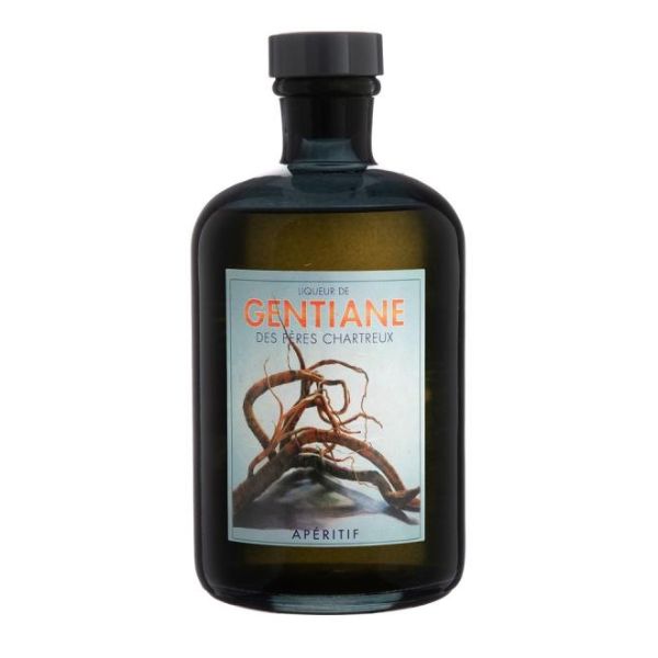 Chartreuse Gentiane Péres Chartreux 1 Ltr