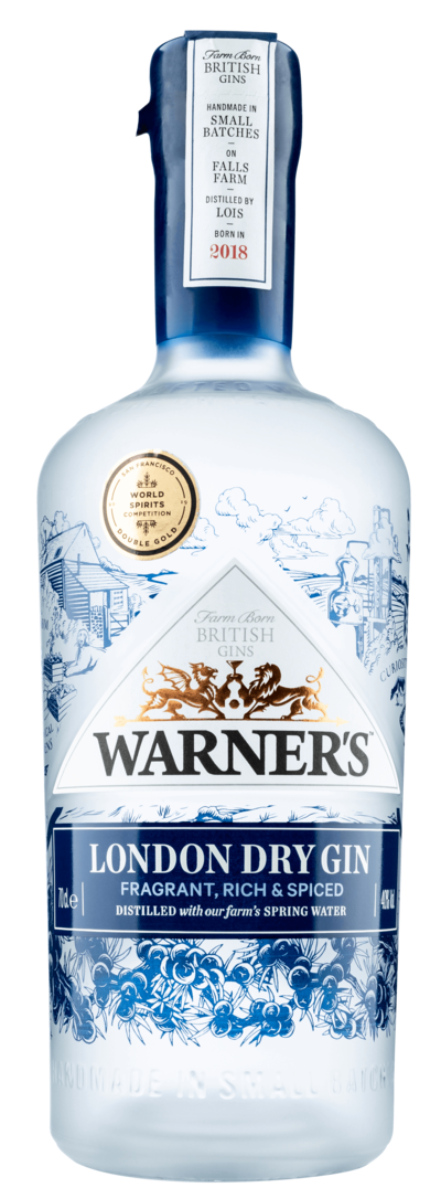 WARNEREDWA Warner's London Dry Gin Fl 70