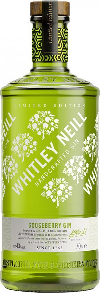 WHITLEYNEI Whitley Neill Gooseberry Gin, Limited Edt. Fl 70