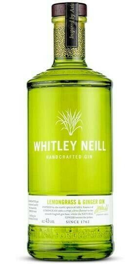 WHITLEYNEI Whitley Neill Lemongrass & Ginger Gin Fl 70