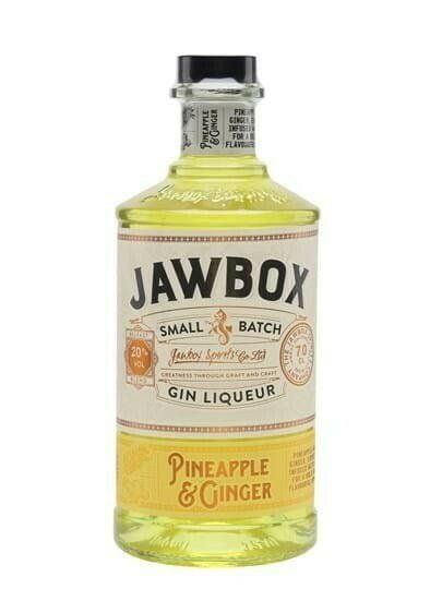 Jawbox Pineapple & Ginger Gin Liqueur Fl 70 thumbnail