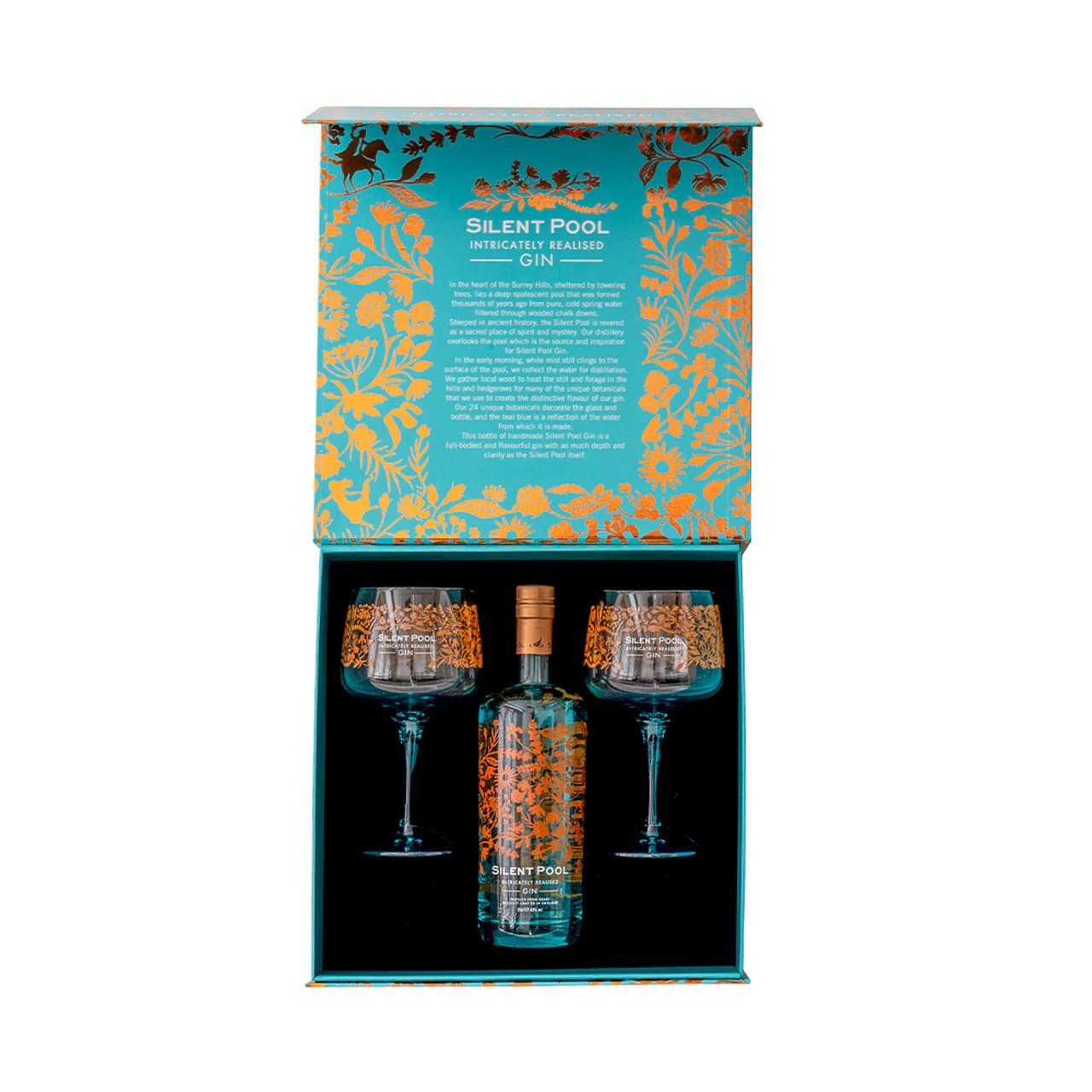 WHITLEYNEI Silent Pool Gin (Luxus Giftbox M/2 Glas)
