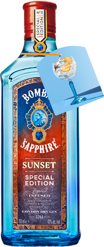 Bombay Sapphire "Sunset" Gin thumbnail