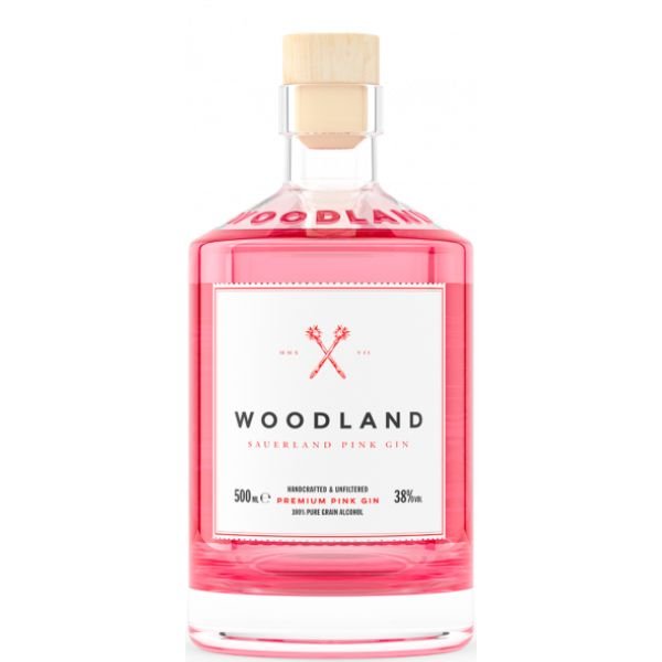 2: Woodland Sauerland Pink Gin 50cl