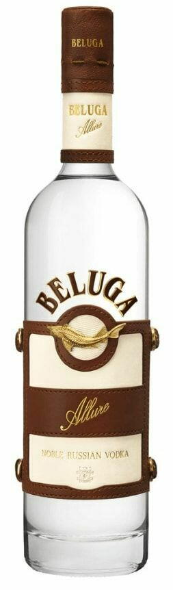 Beluga Vodka Allure Leather Giftbox Fl 70