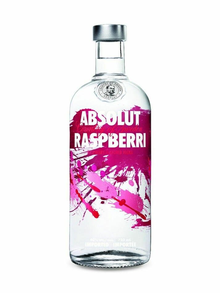Absolut Vodka Raspberri Fl 70