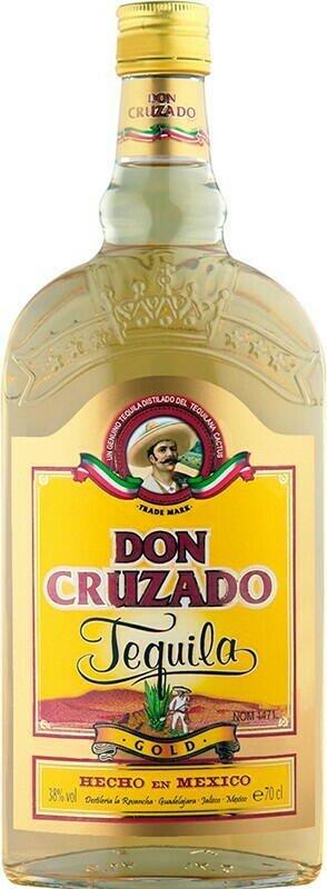 DONCRUZADO Don Cruzado Tequila Gold Fl 70