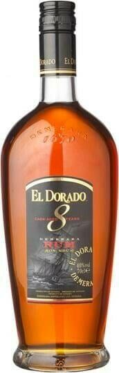 El Dorado 8 Year Old Rum Single Traditional Blended Rum