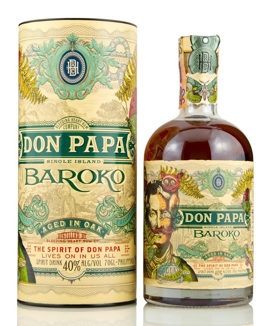 DONPAPA Don Papa Rum "Baroko" Limited Edt.