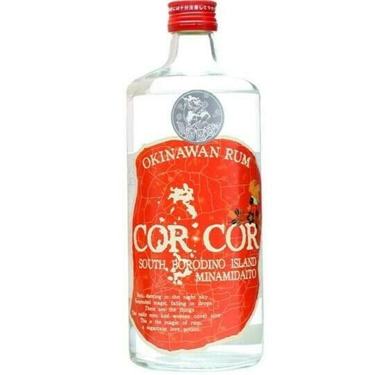 CORCOR Cor Cor Red Label Okinawan Rum Fl 70