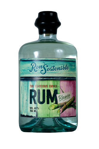 AHRIISE Ron Sostenible Rum Blanco 70 Cl