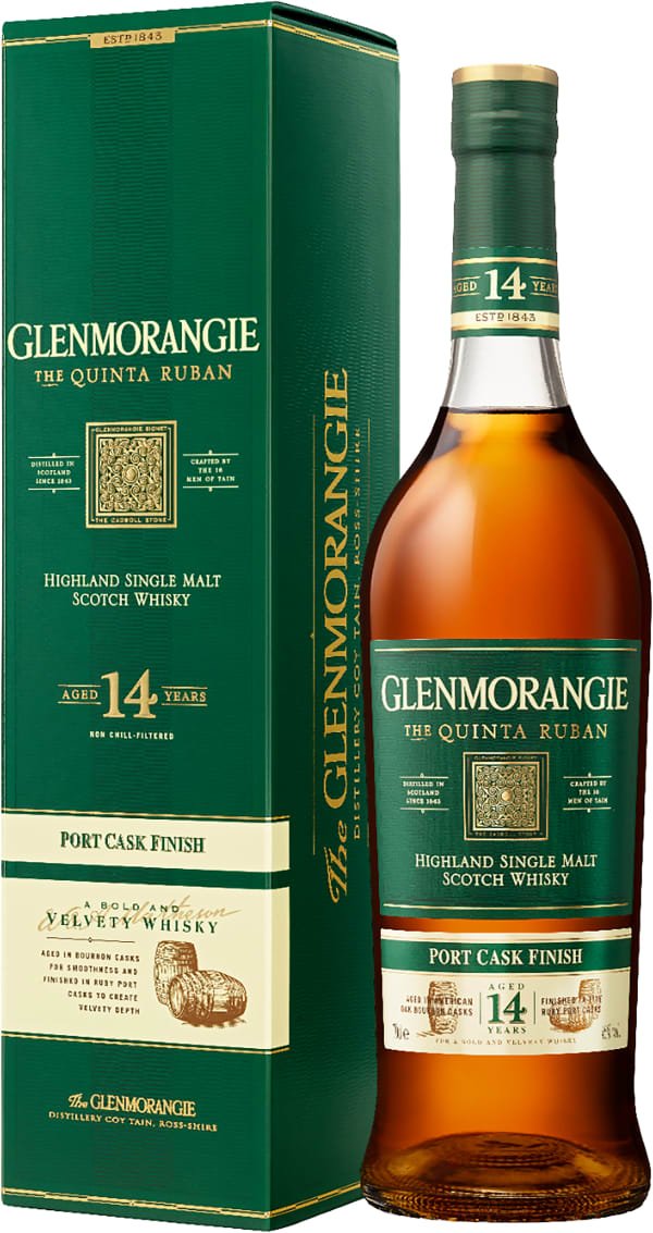 Glenmorangie "quinta Ruban" Highland Single Malt Scotch